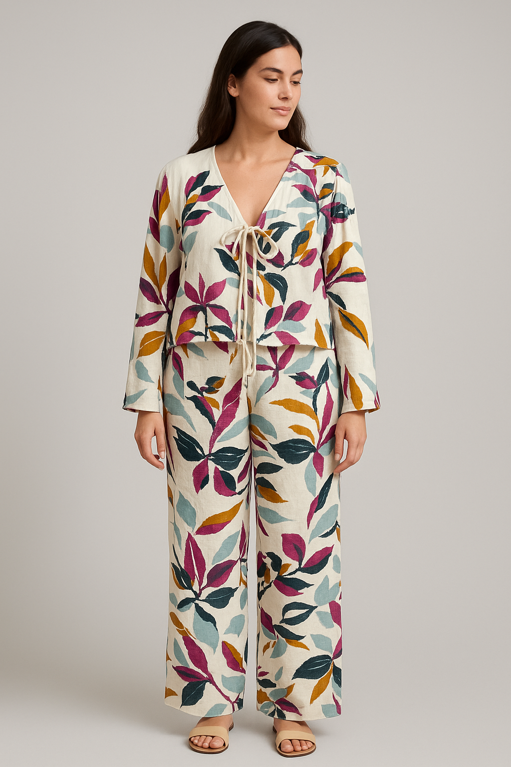 Ensemble_pantalon_fleurie7