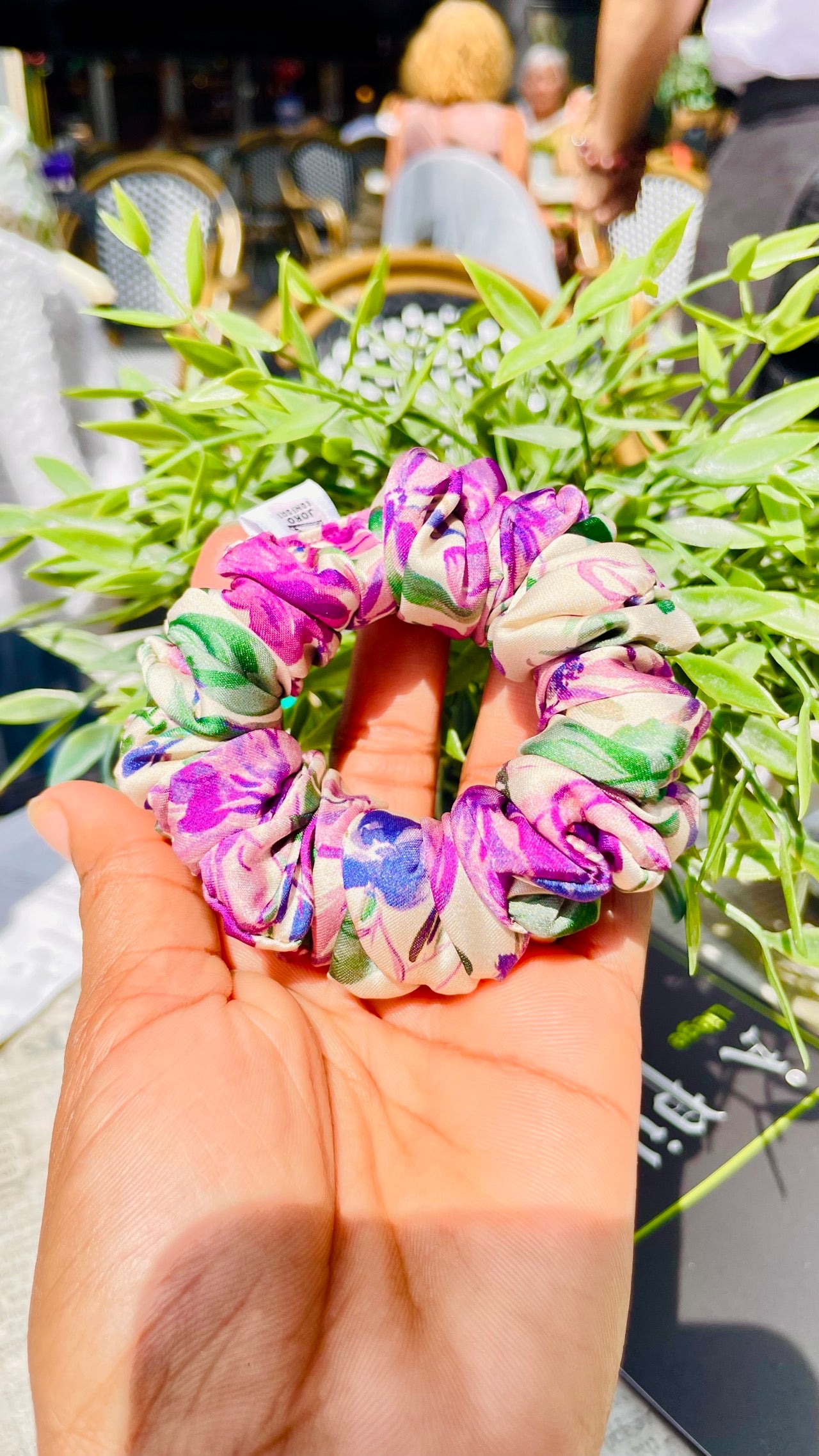 Mini Chouchou Satin – Harmoni Floral