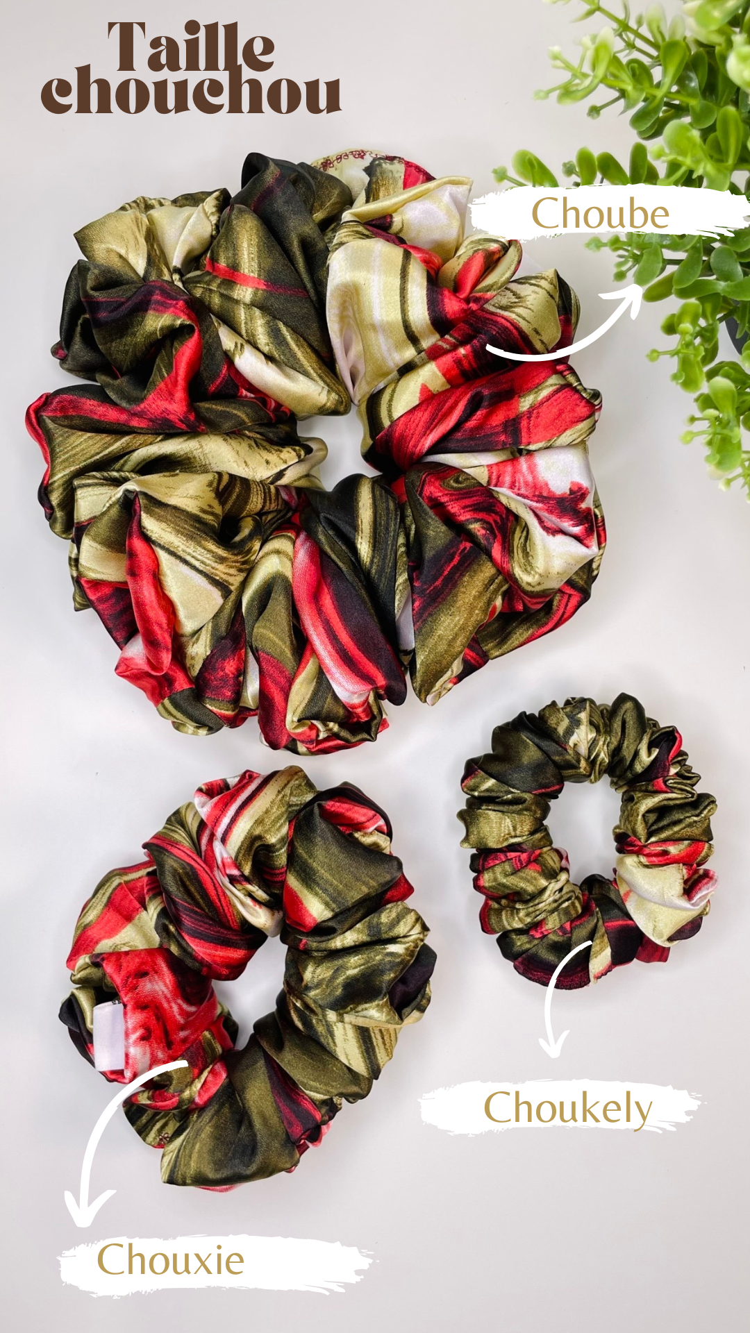 chouchou cheveux reference taille