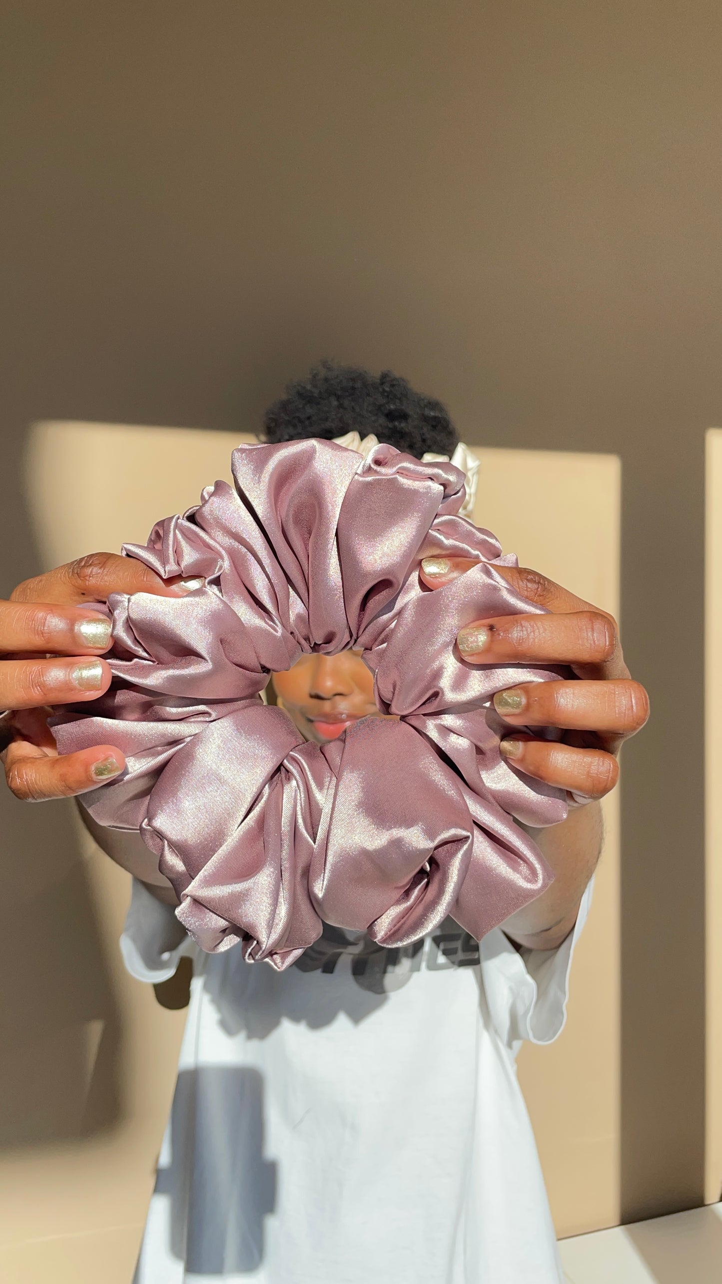 CHOUCHOU XXL OVERSIZE - ROSE NUDE