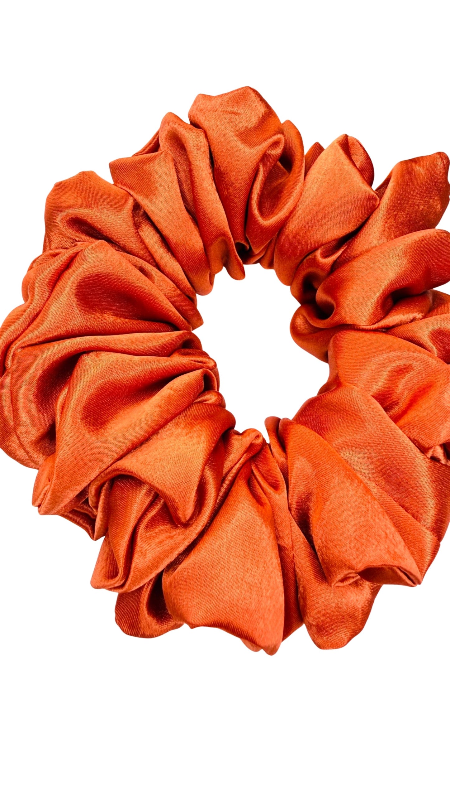 Chouchou XXL Oversize Orange Brülé