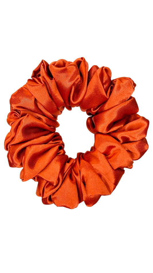 Chouchou XXL Oversize Orange Brülé