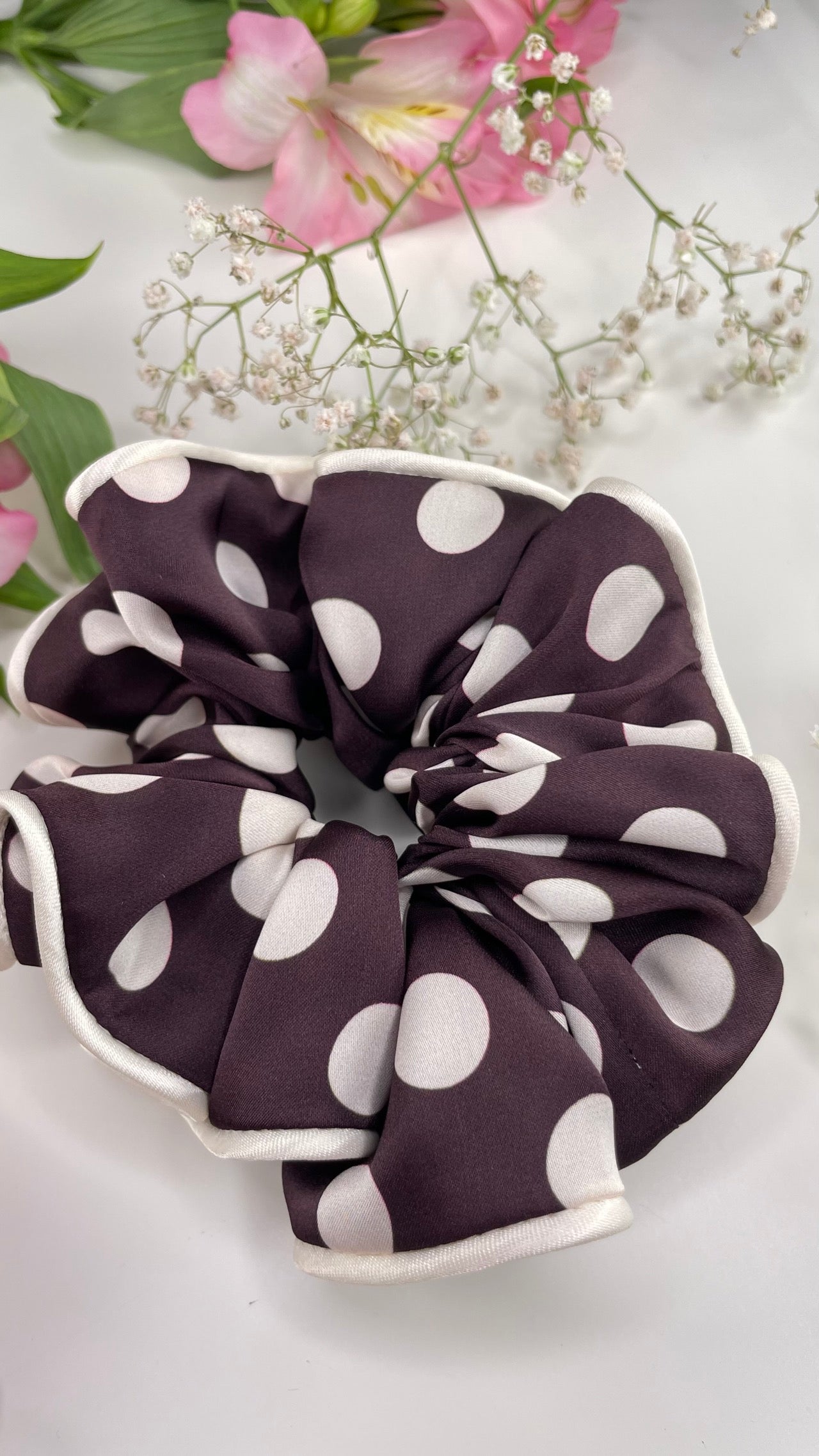CHOUCHOU MOYENNE – POIS BLANC PRUNE & PASSEPOIL