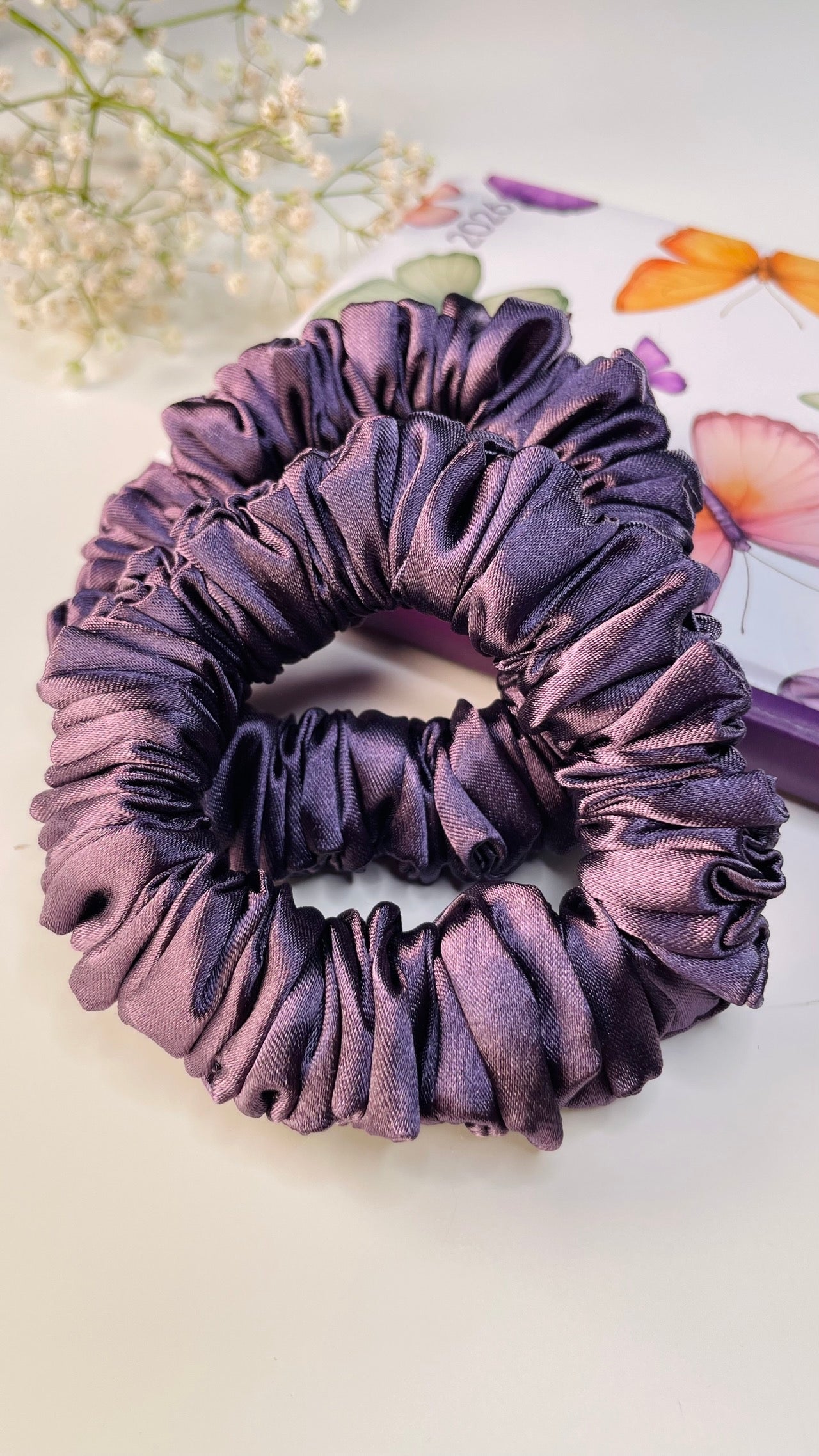 MINI CHOUCHOU - MAUVE