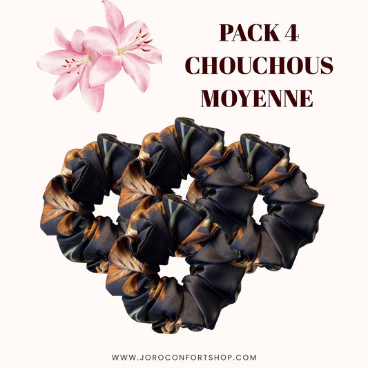PACK CHOUCHOU TAILLE MOYENNE- FAUVE