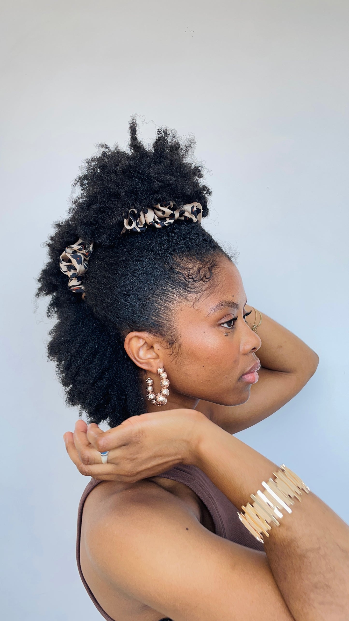 CHOUCHOU-IMPRIMÉ LEOPARD - Taille moyenne