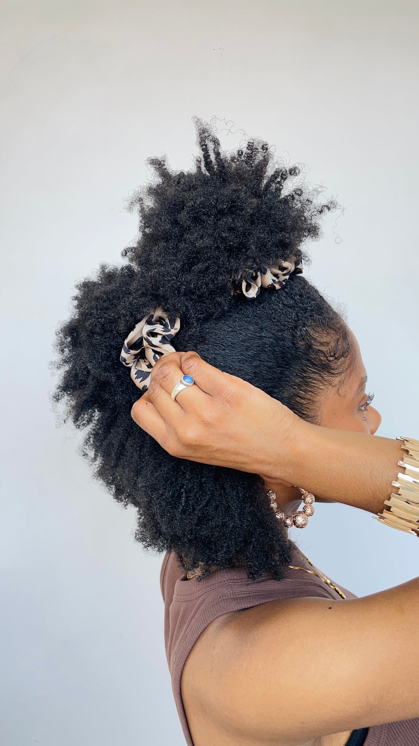 CHOUCHOU-IMPRIMÉ LEOPARD - Taille moyenne