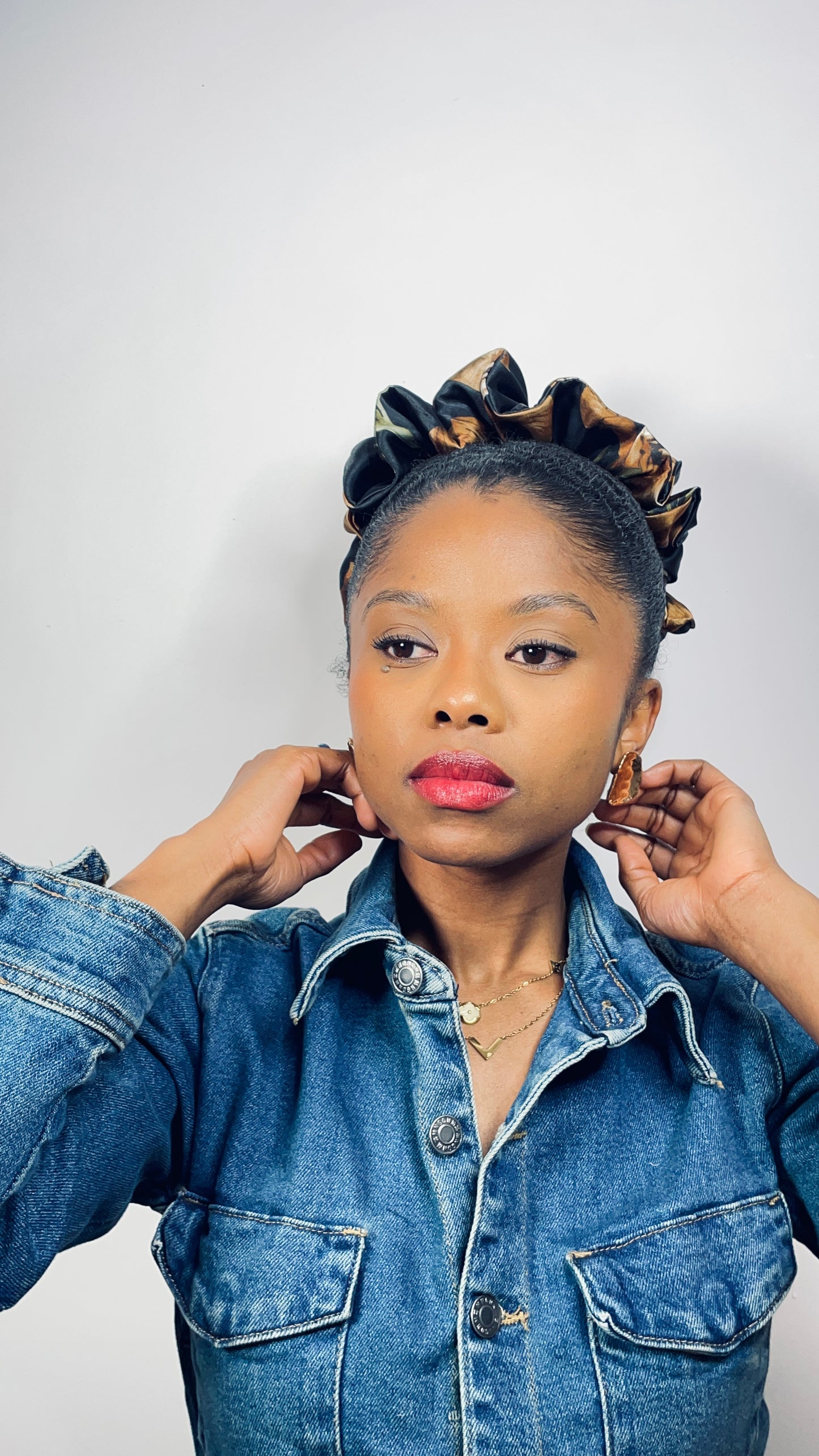 CHOUCHOU-XXL OVERSIZE- FAUVE ÉLÉGANT