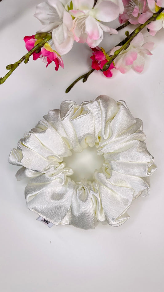 CHOUCHOU SATIN - Ivoire - Taille Moyenne