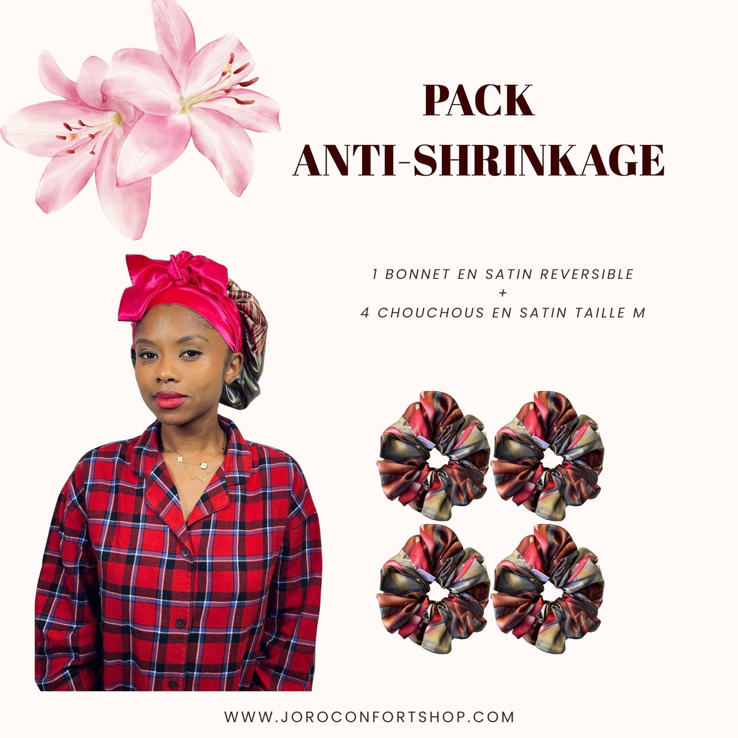 PACK ANTI-SHRINKAGE - AURORE ROSE FUSHIA