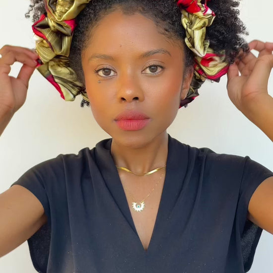 video chouchou cheveux 2