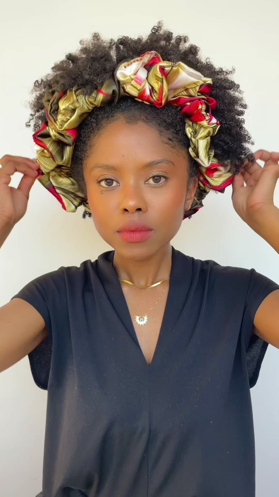 video chouchou cheveux 2
